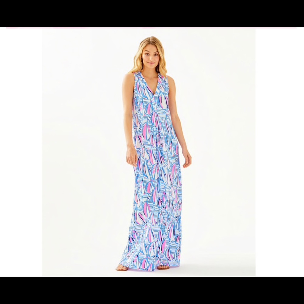 Lilly Pulitzer Amina maxi dress  XS